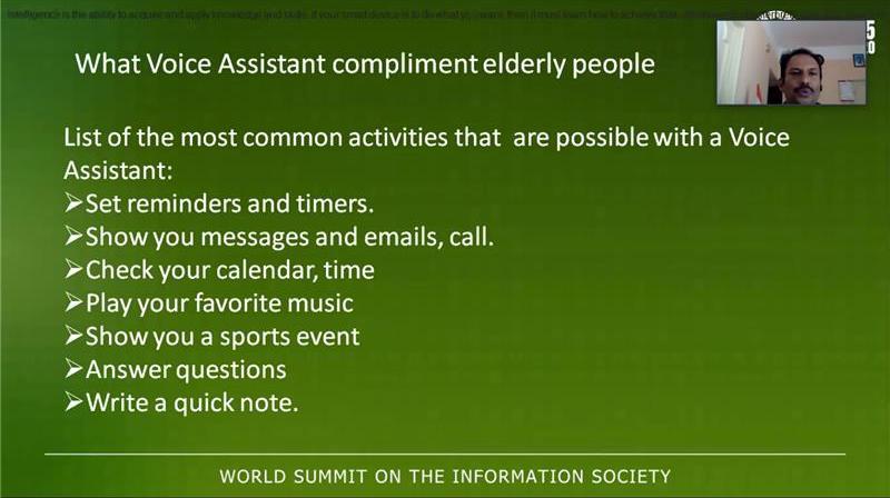 ICTs and Older Persons: Artificial Intelligence and Voice Enabled Devices to Assist Dementia Patients in Indian sub-continent (3)