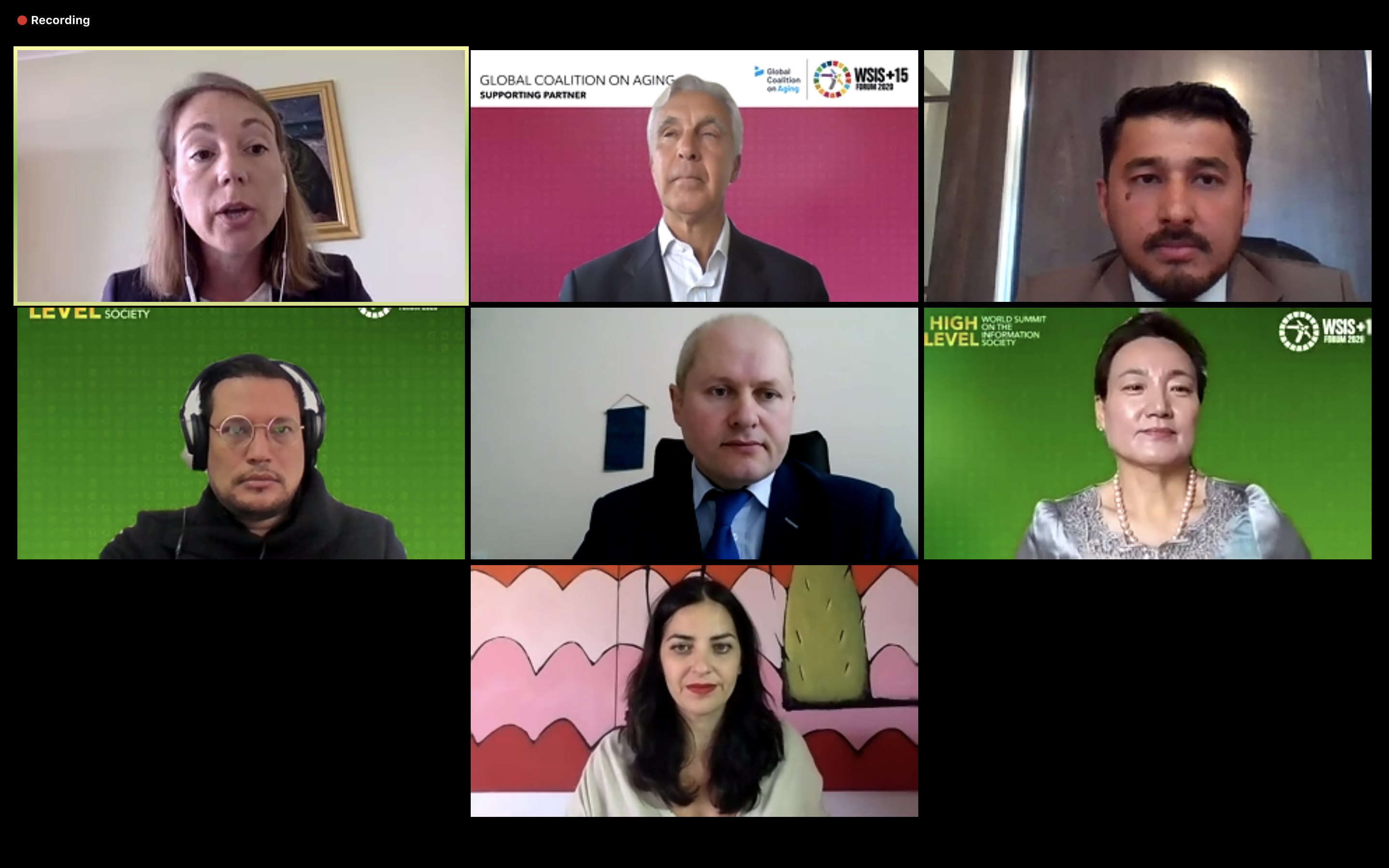 High-Level Policy Session 8 : WSIS Action Lines and 2030 Agenda / Enabling Environment (12)
