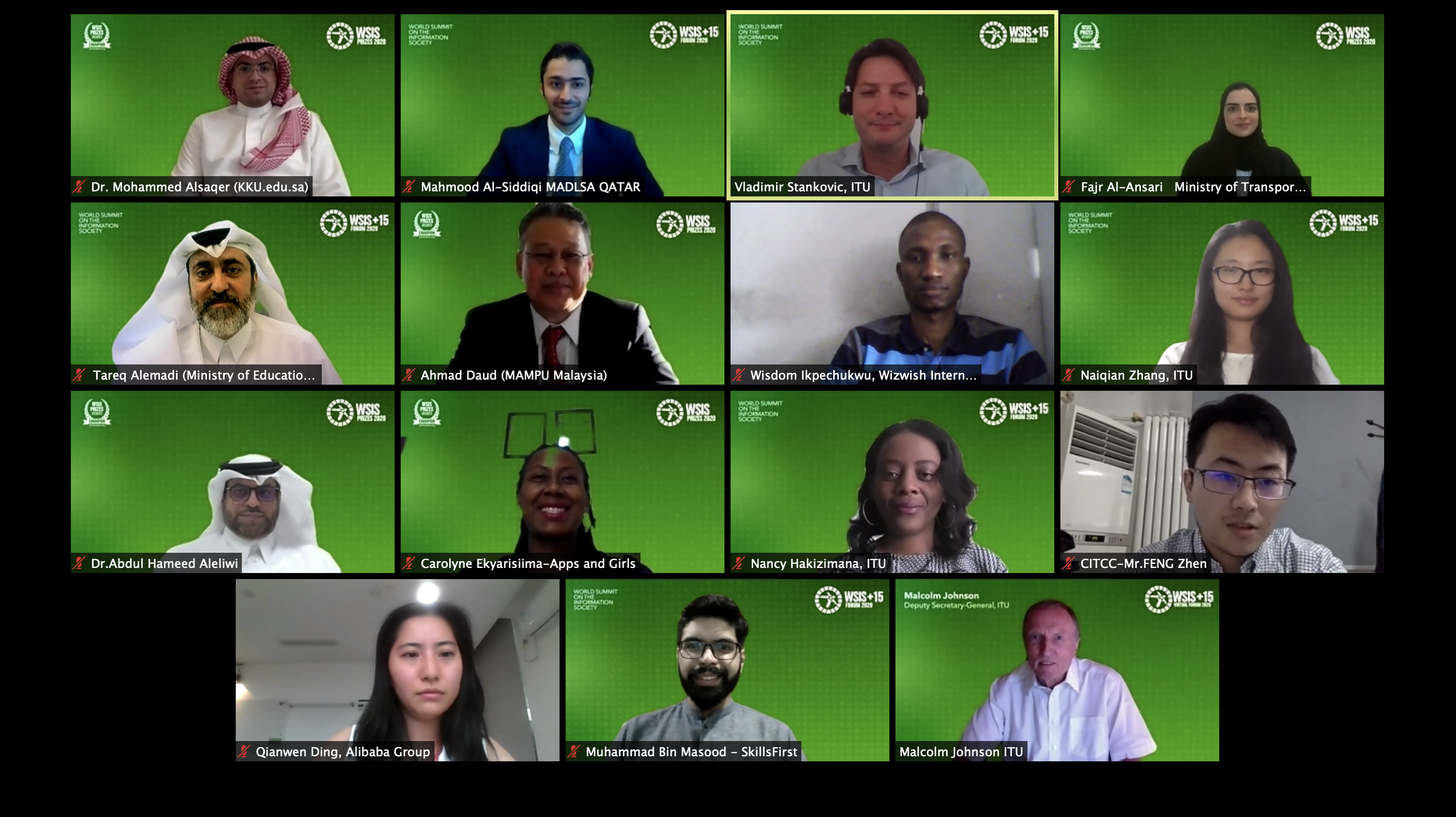 WSIS Prizes 2020 Champion Success Stories of WSIS Action Lines Implementation and SDGs Advancement