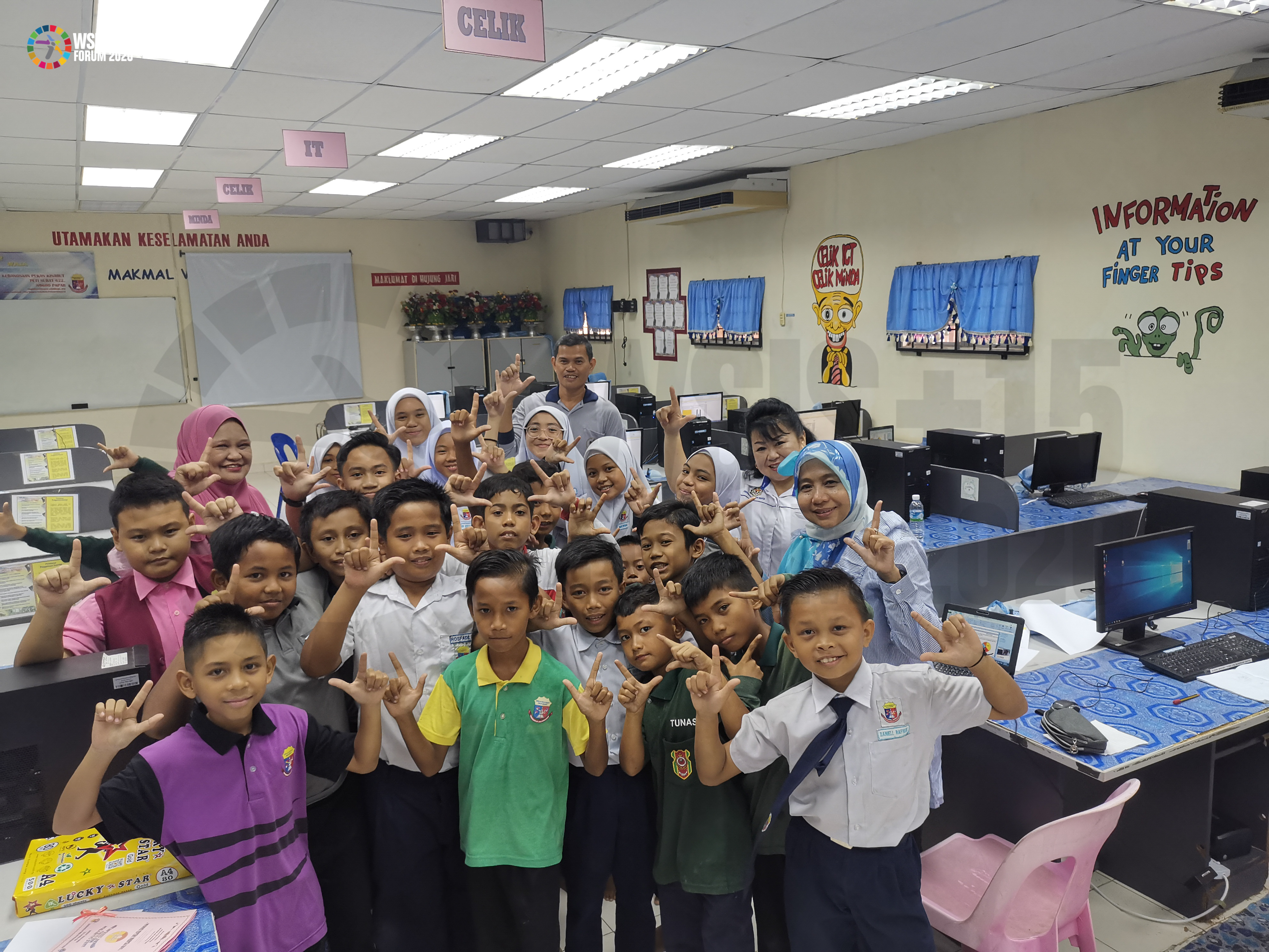 ICT Class @ SK Pekan Kinarut, Papar, Sabah, Malaysia