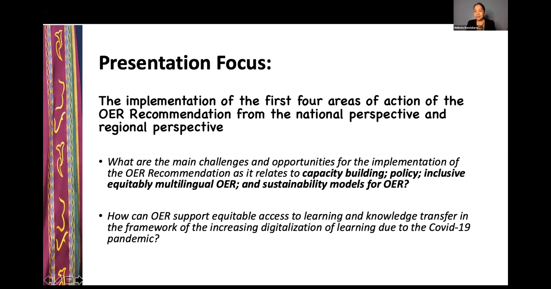 High-level Dialogue: UNESCO OER Recommendation: Implementation in the age of Covid-19