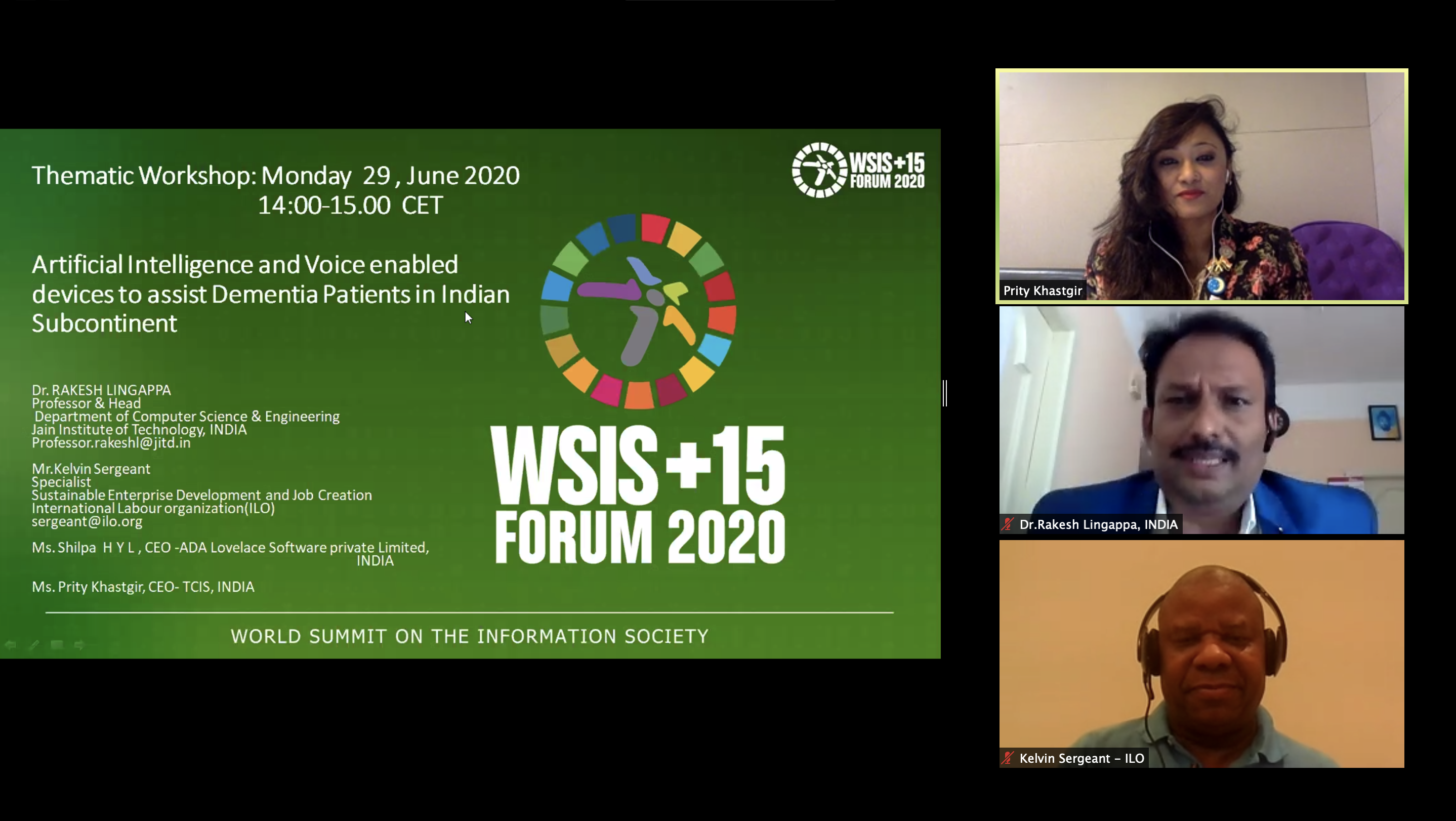 ICTs and Older Persons: Artificial Intelligence and Voice Enabled Devices to Assist Dementia Patients in Indian sub-continent