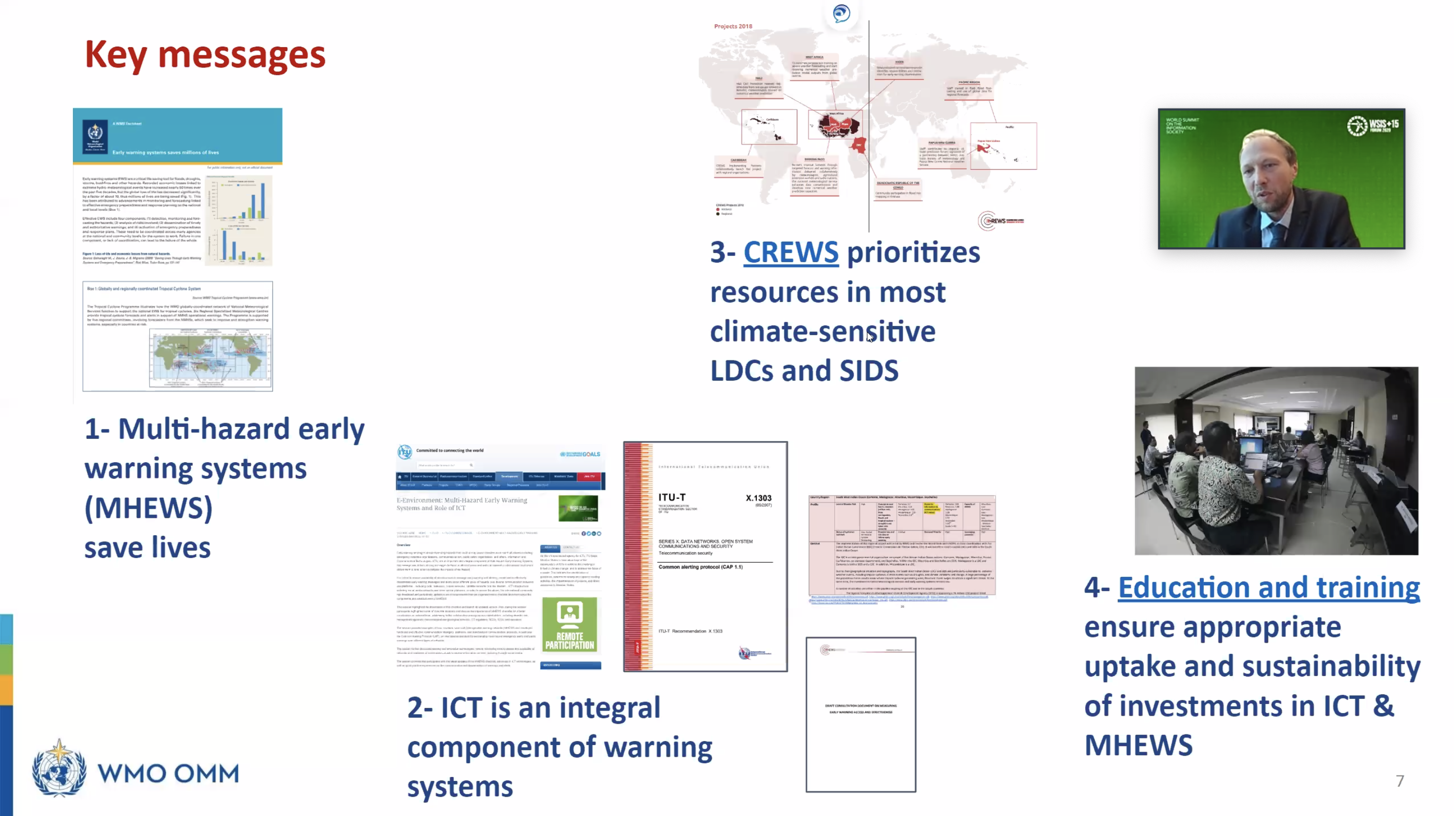 ALFM Action Line C7: E-Environment: Climate Change and Early Warning for Climate Action (6)