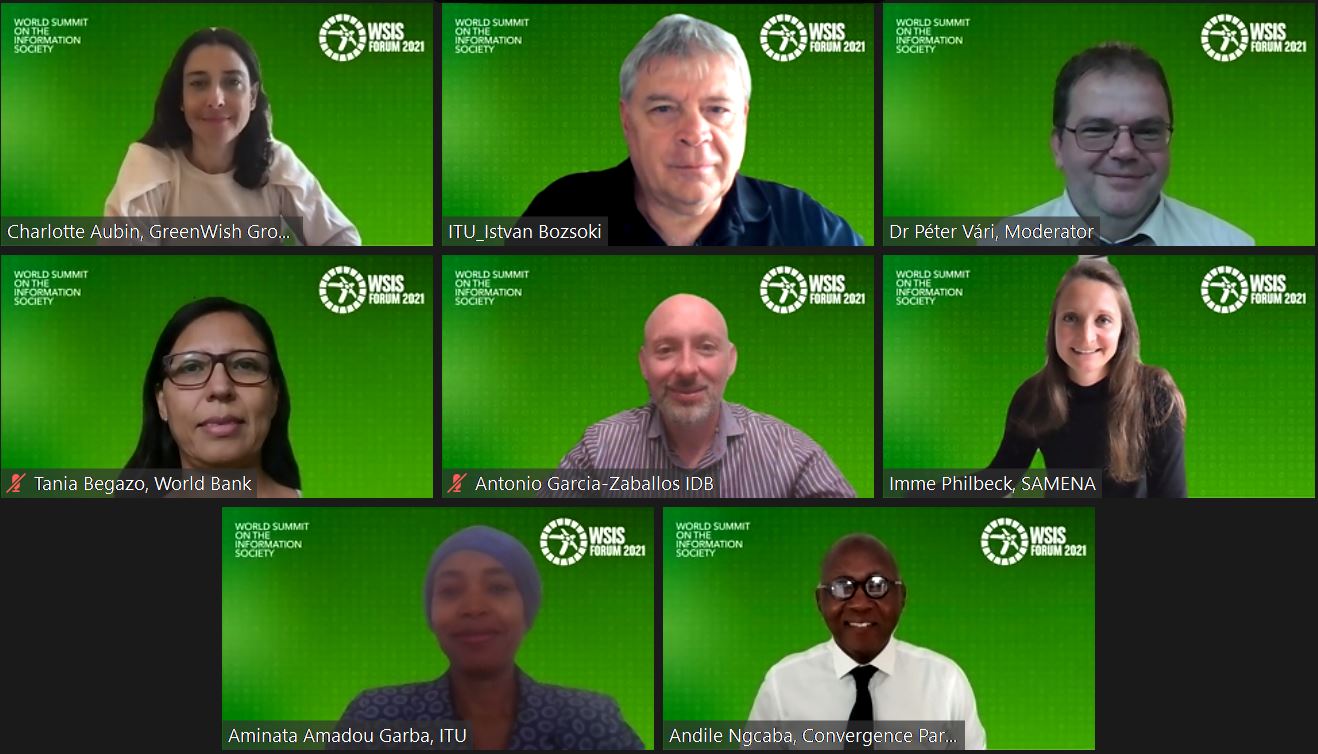 WSIS ALFM C2: Infrastructure - Roundtable on Innovative investment and financing models for Last Mile Internet Connectivity Infrastructure