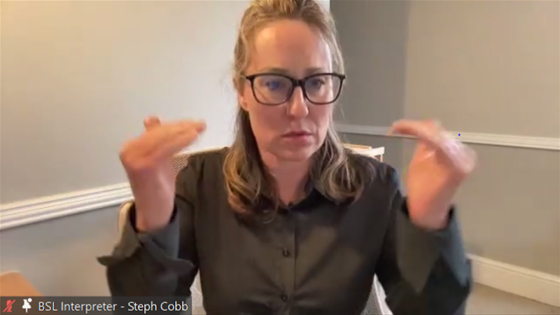 BSL Interpreter - Steph Cobb