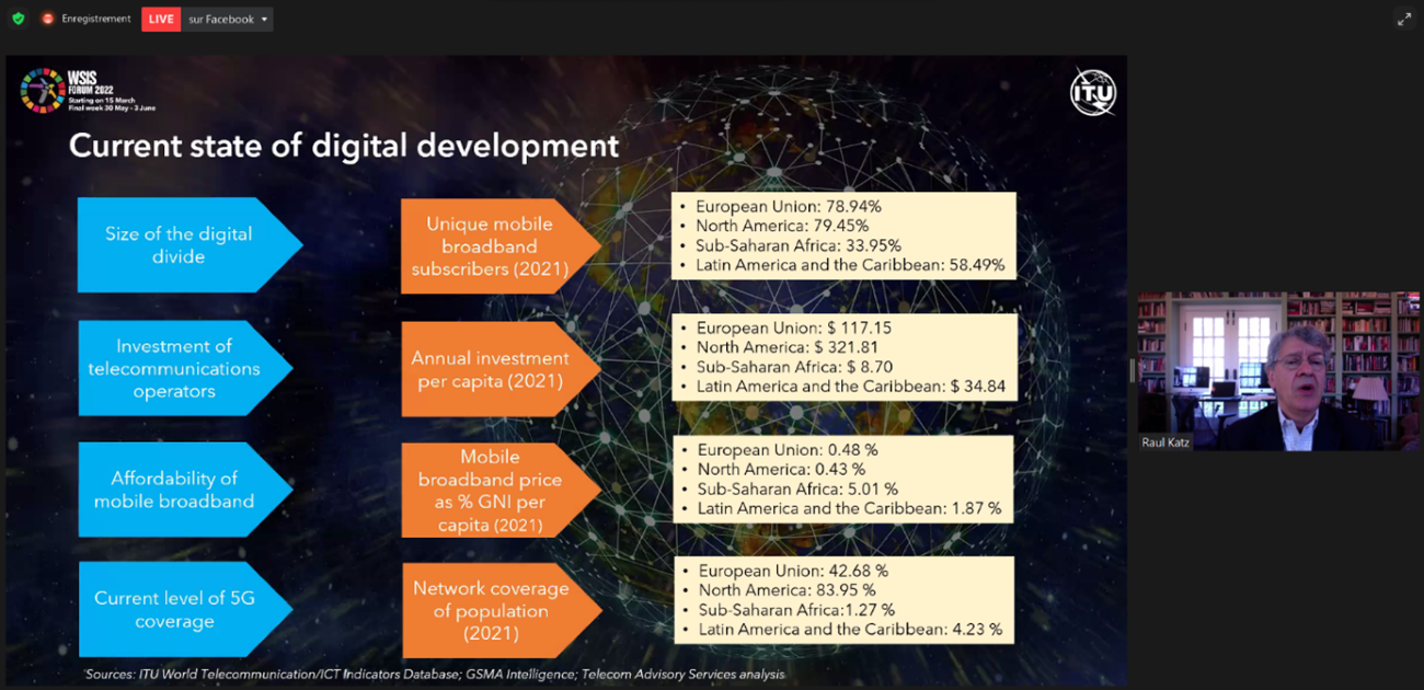 Dr. Raul Katz - slide