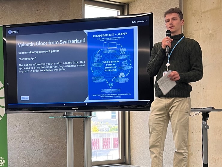 Valentin Gloor, Connect App