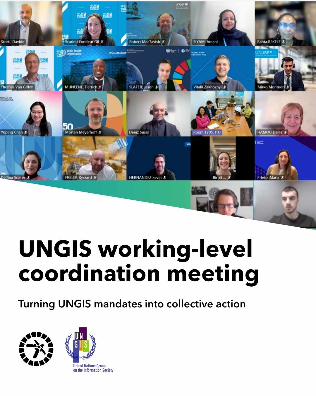 Cover image for UNGIS Working-Level Coordination Meeting