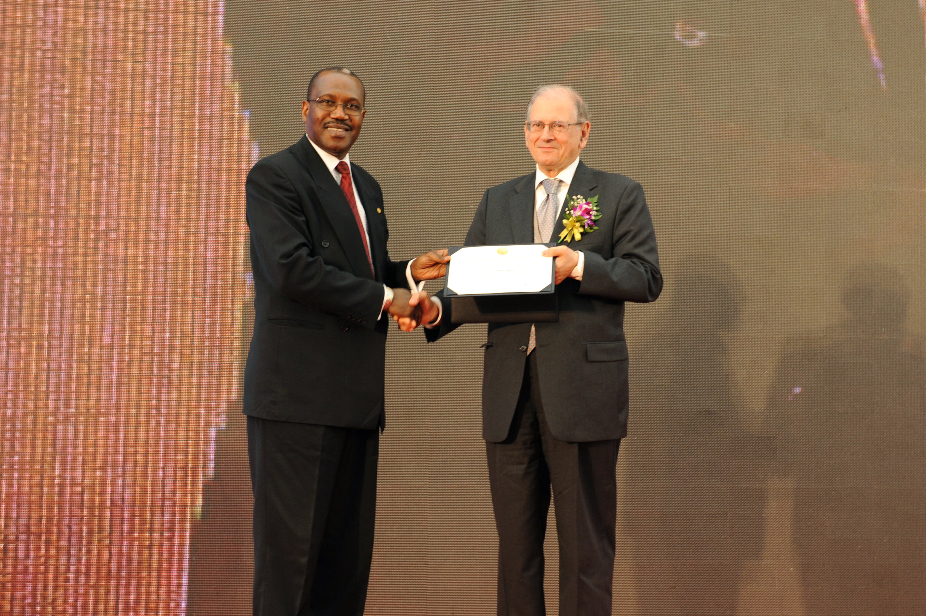 Dr. Robert Kahn and Dr.Hamadoun Toure 