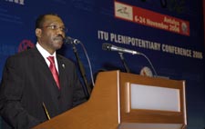 Secretary-General elect, Dr Hamadoun Tour