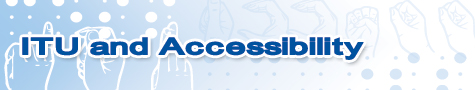 ITU and Accesibility banner