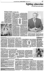 17 May 2007, International Herald Tribune supplement - Fighting cybercrime