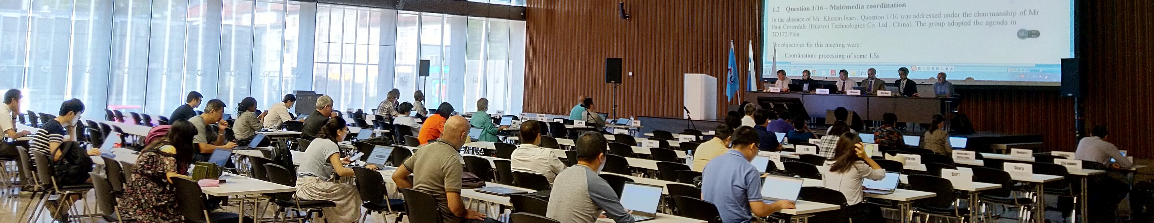 SG16 Closing Plenary room